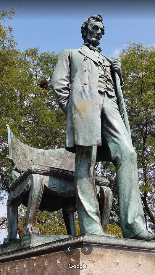 estatua de Lincoln