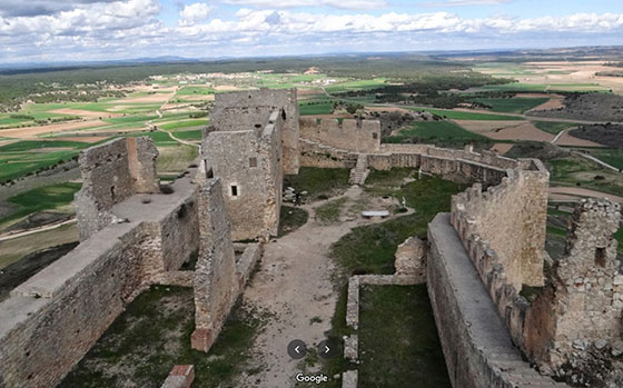 Fortaleza califal de Gormaz interior