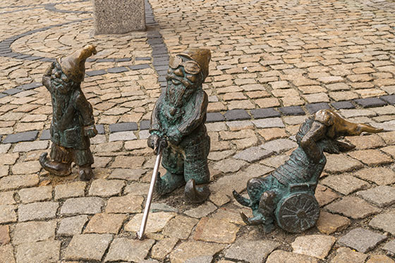 Los gnomos de Wroclaw