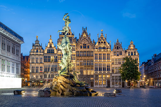 Grote markt Amberes