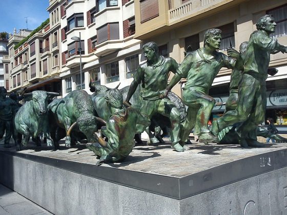 Monumento a los encierros de San Fermín