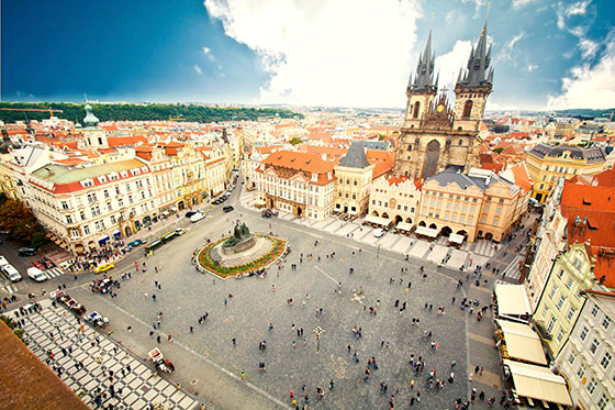 Plaza de la ciudad vieja - Praga