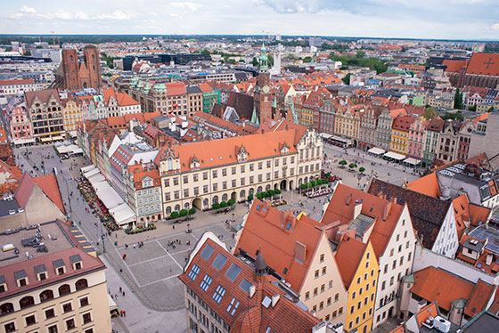 plaza del mercado - Wroclaw
