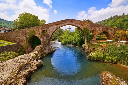 puente romano de Cangas de Onís