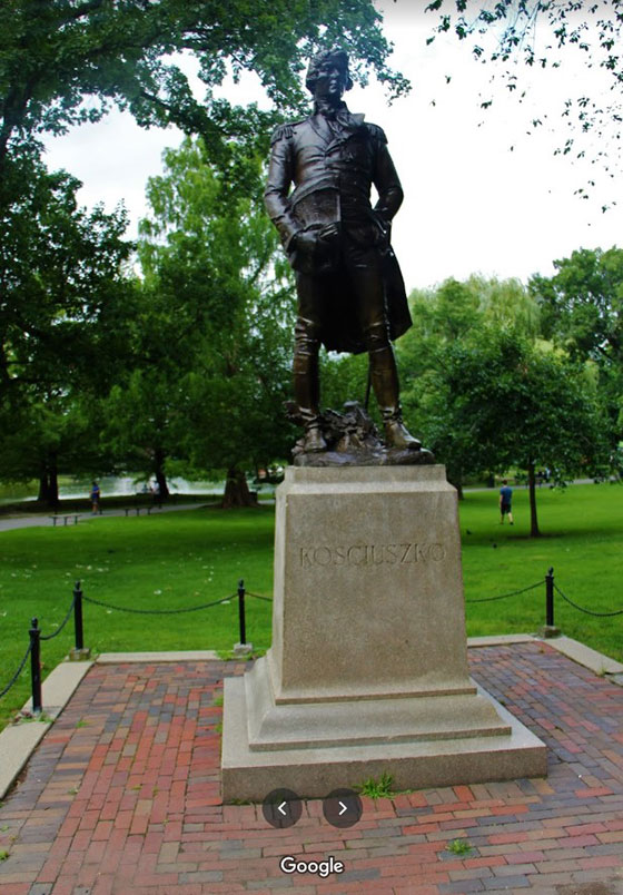 Estatua de Tadeusz Kosciuszko